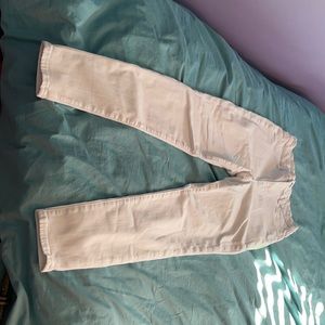 American Eagle White Curvy Jeggings